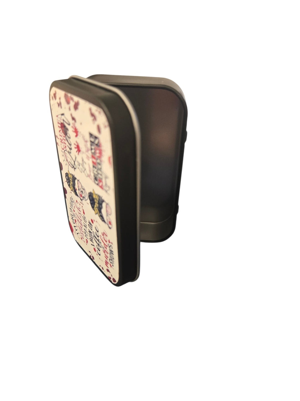 Tobacco Tin 1oz Hinged
