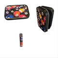 Personalised 1oz Metal Tobacco Tin With Matching Clipper Lighter