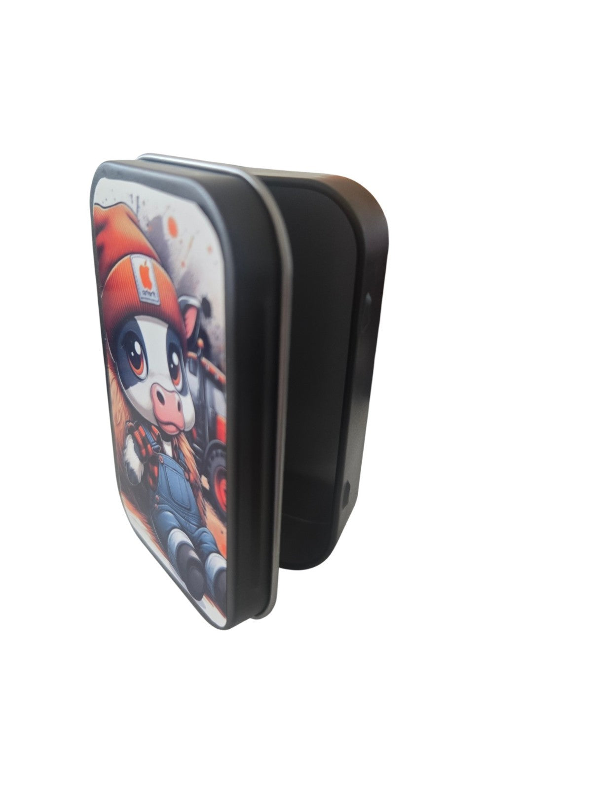 Tobacco Tin 1oz Hinged