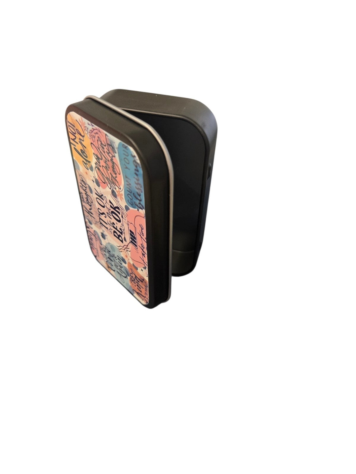 Tobacco Tin 1oz Hinged