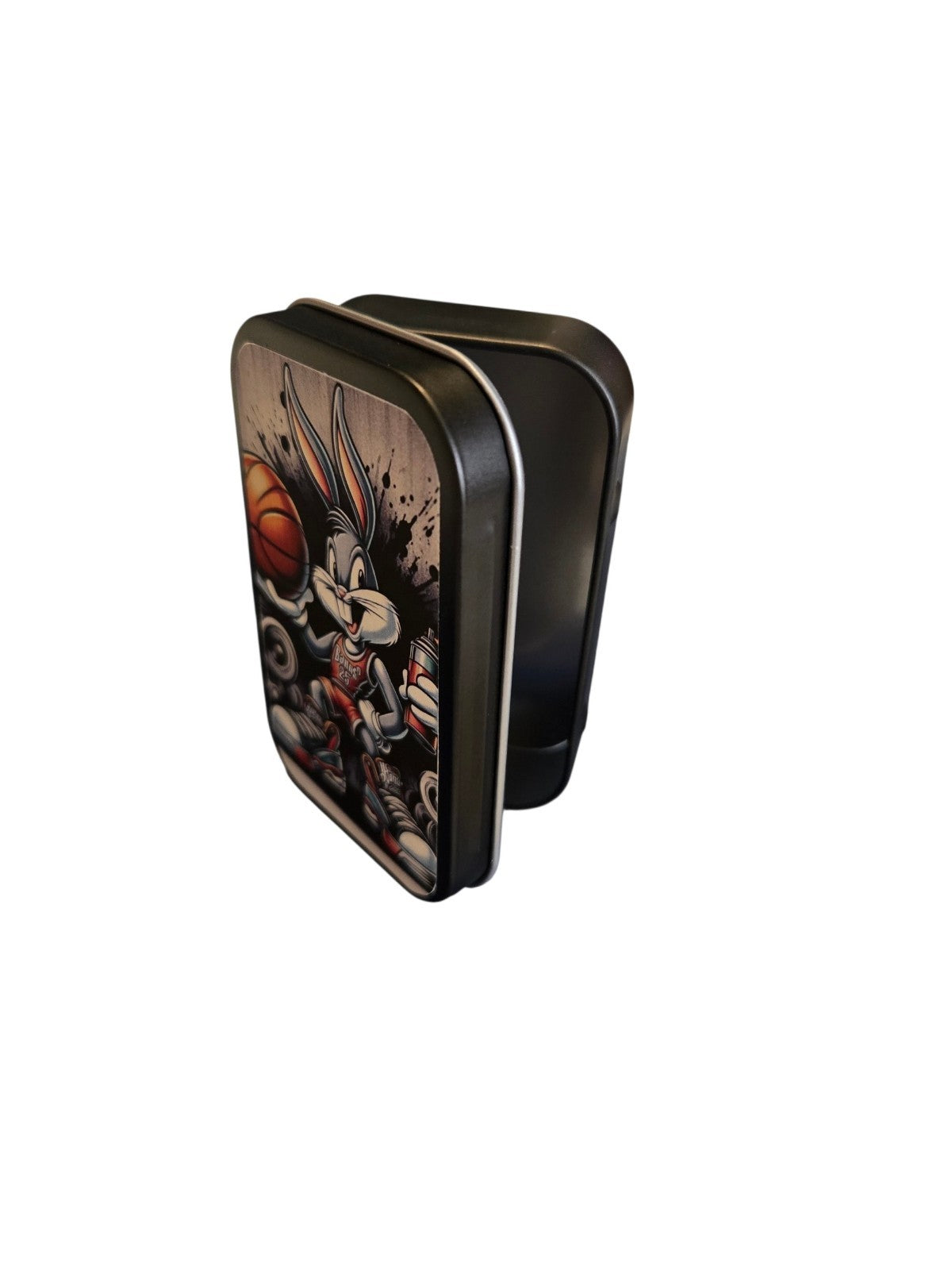 Tobacco Tin 1oz Hinged