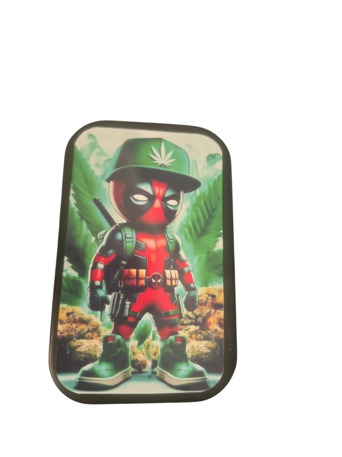 Tobacco Tin 1oz Hinged