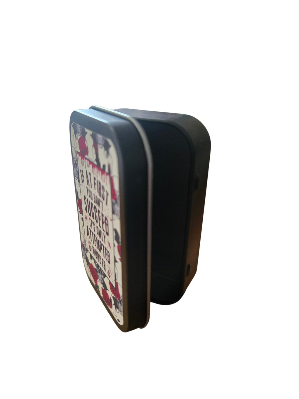 Tobacco Tin 1oz Hinged