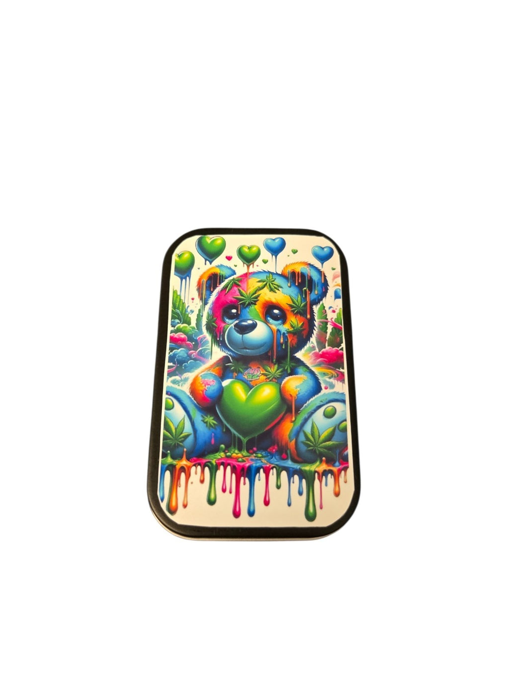 Tobacco Tin 1oz Hinged