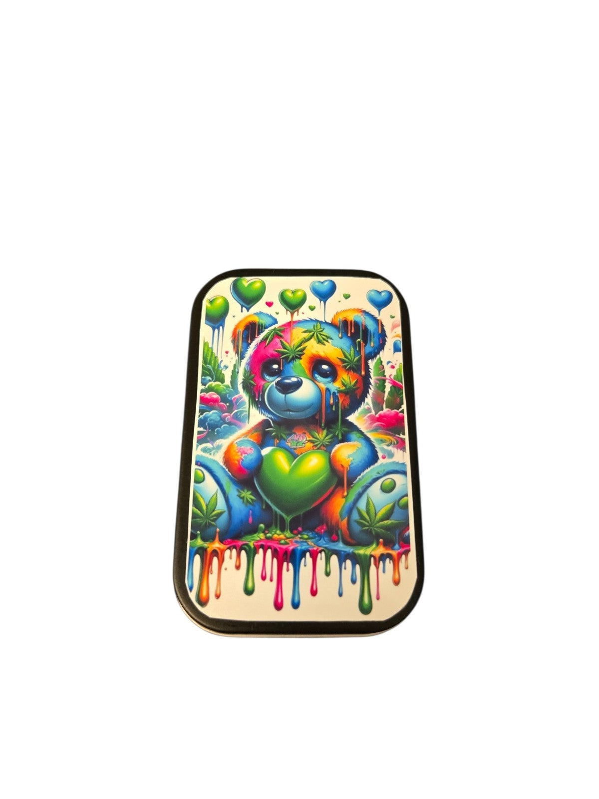 Tobacco Tin 1oz Hinged