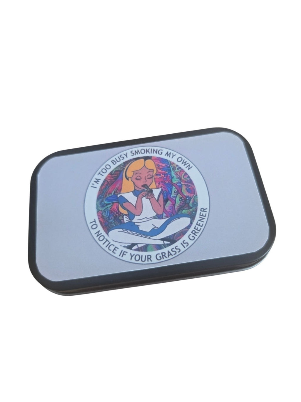 Tobacco Tin 1oz Hinged