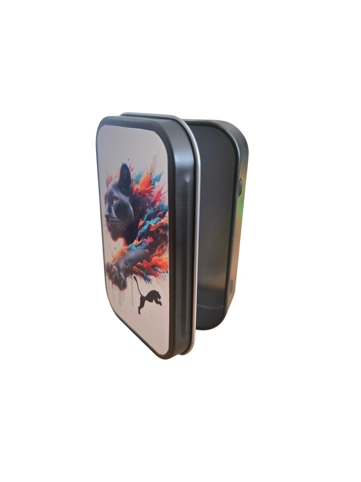 Tobacco Tin 1oz Hinged
