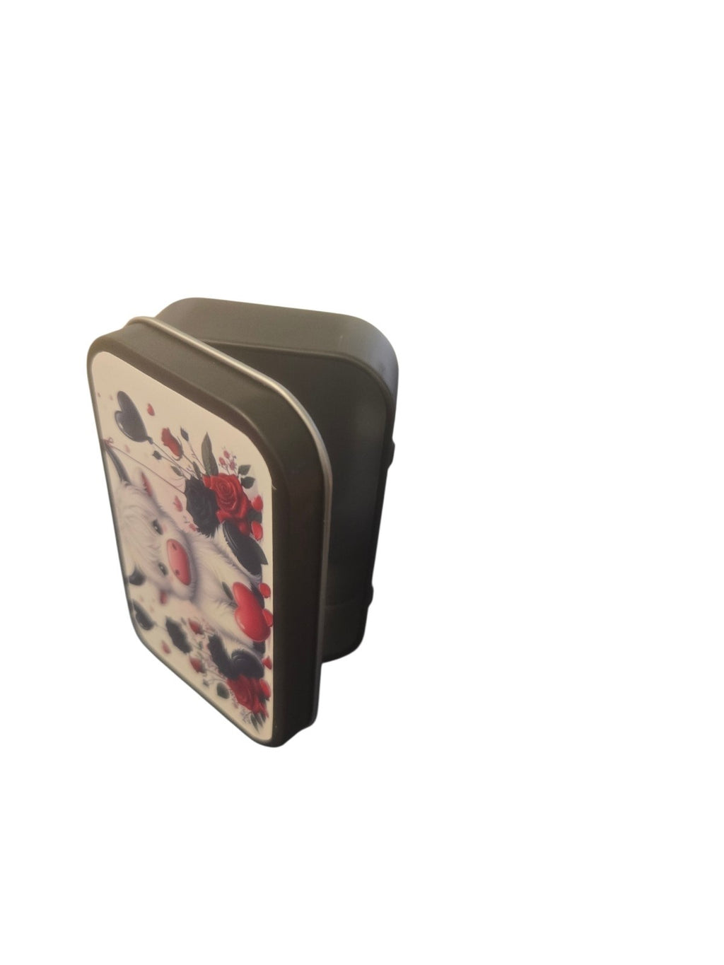 Tobacco Tin 1oz Hinged