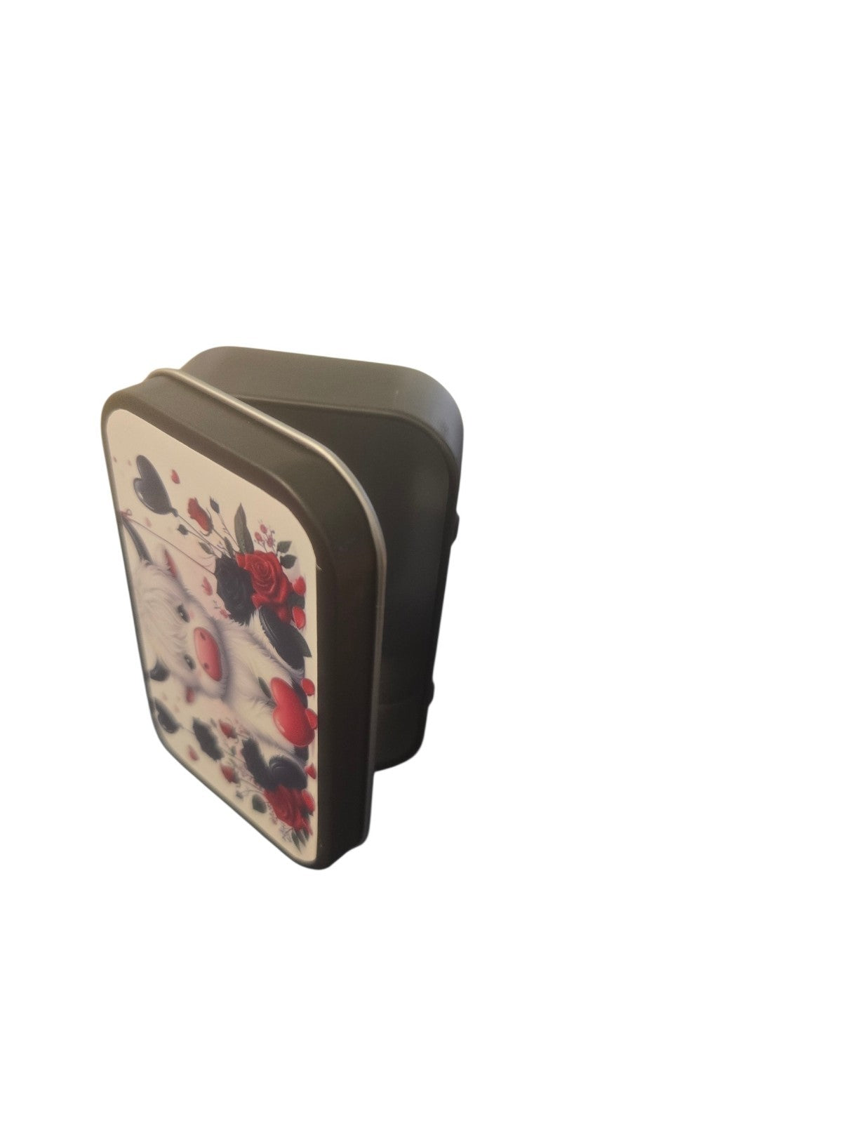 Tobacco Tin 1oz Hinged