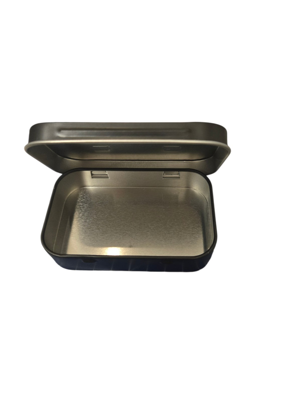tobacco tin 1oz hinged