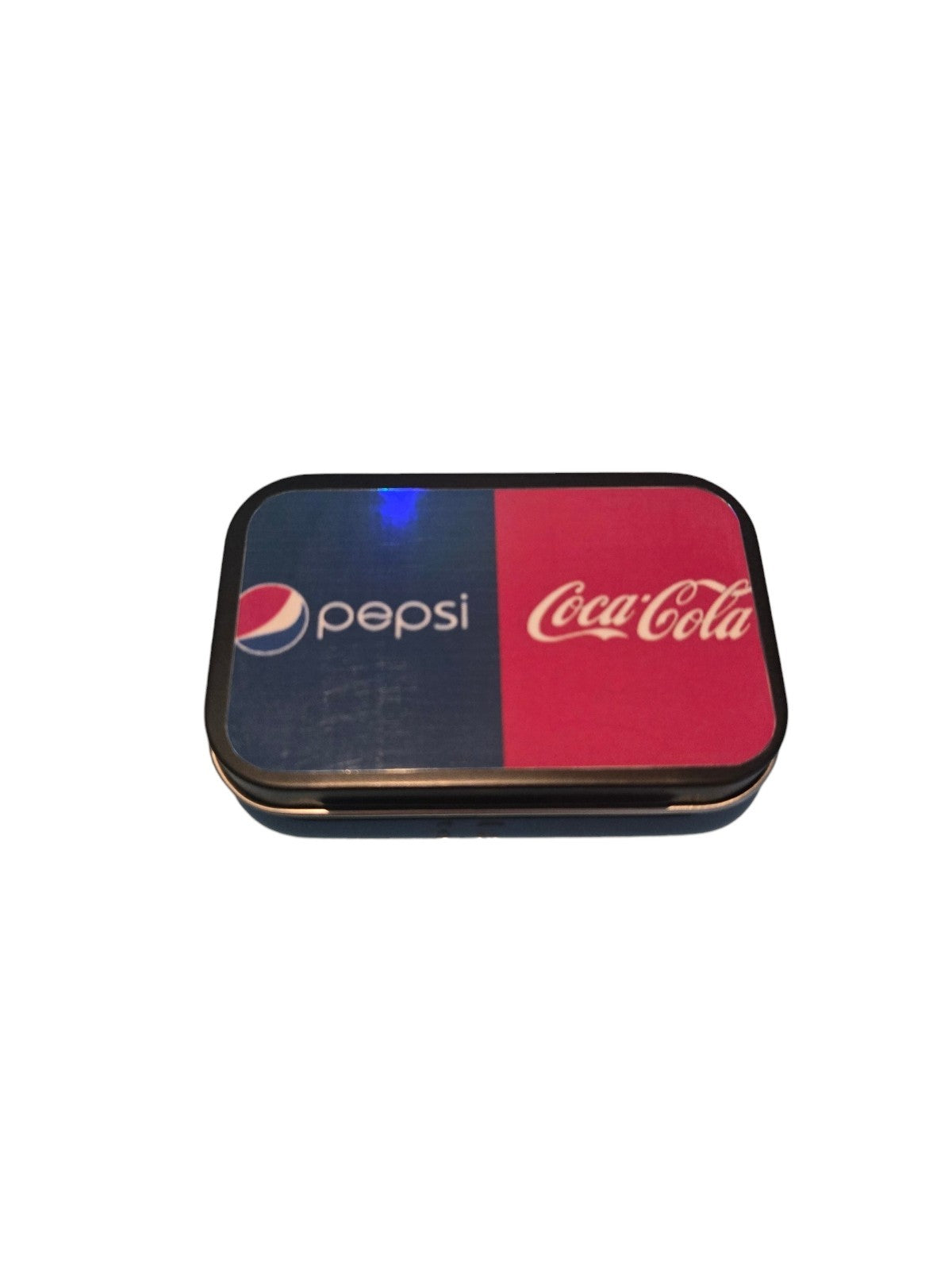 Tobacco Tin 1oz Hinged