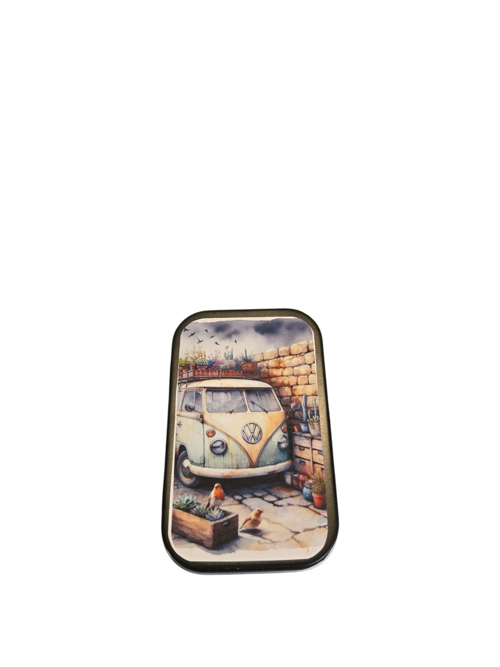 Tobacco Tin 1oz Hinged