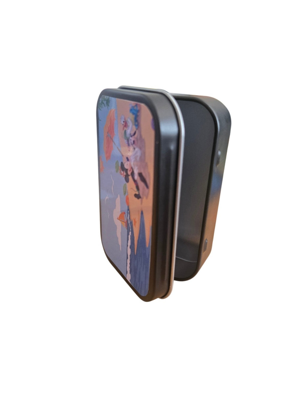 Tobacco Tin 1oz Hinged