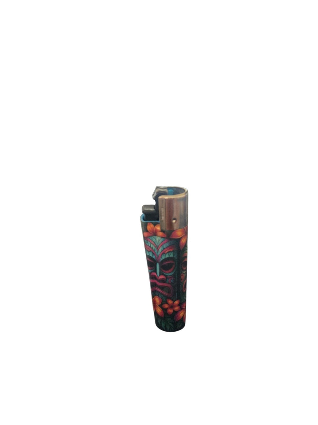 Personalised 1oz Metal Tobacco Tin With Matching Clipper Lighter