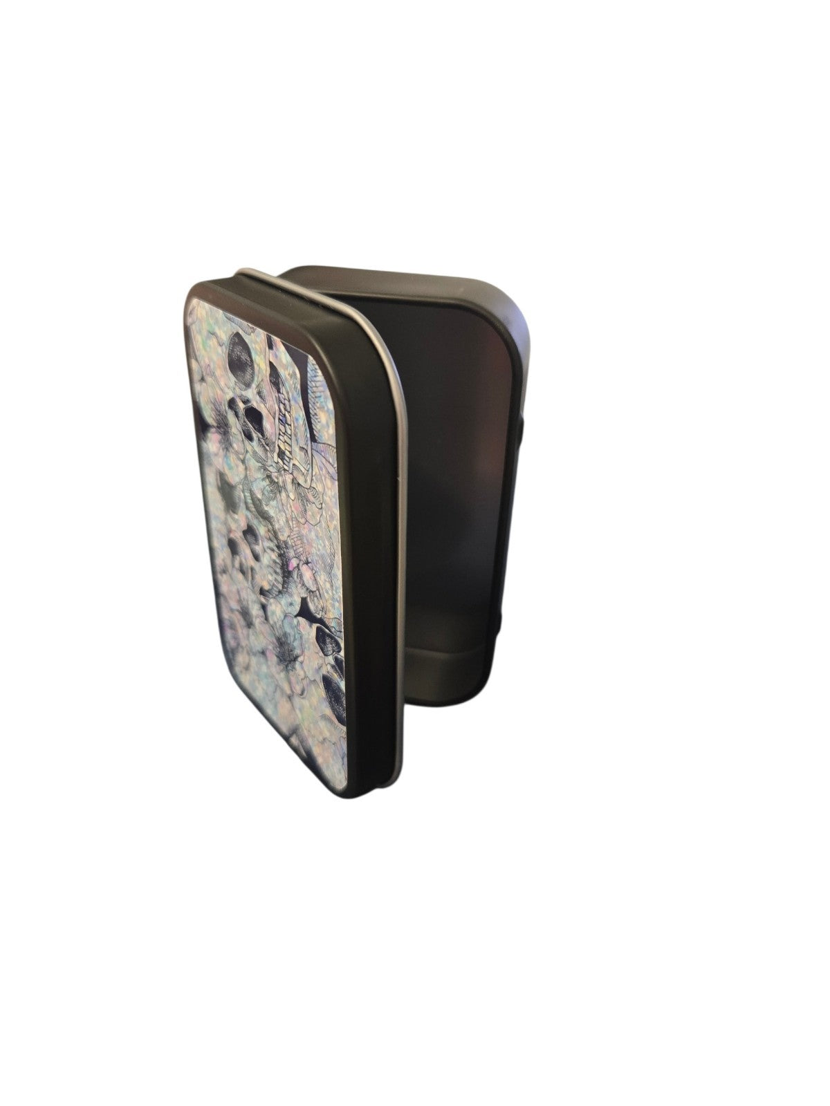Tobacco Tin 1oz Hinged