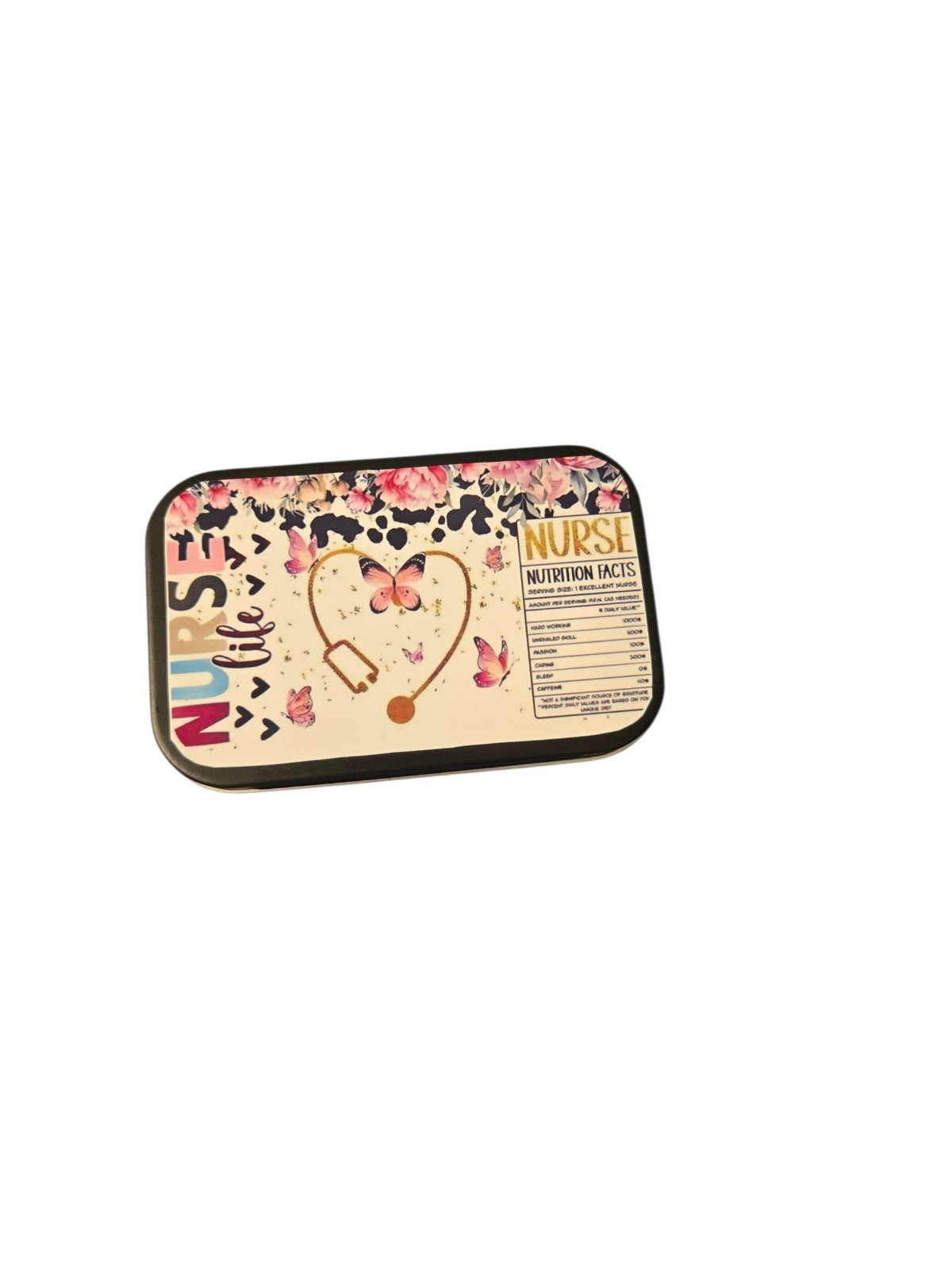 Tobacco Tin 1oz Hinged