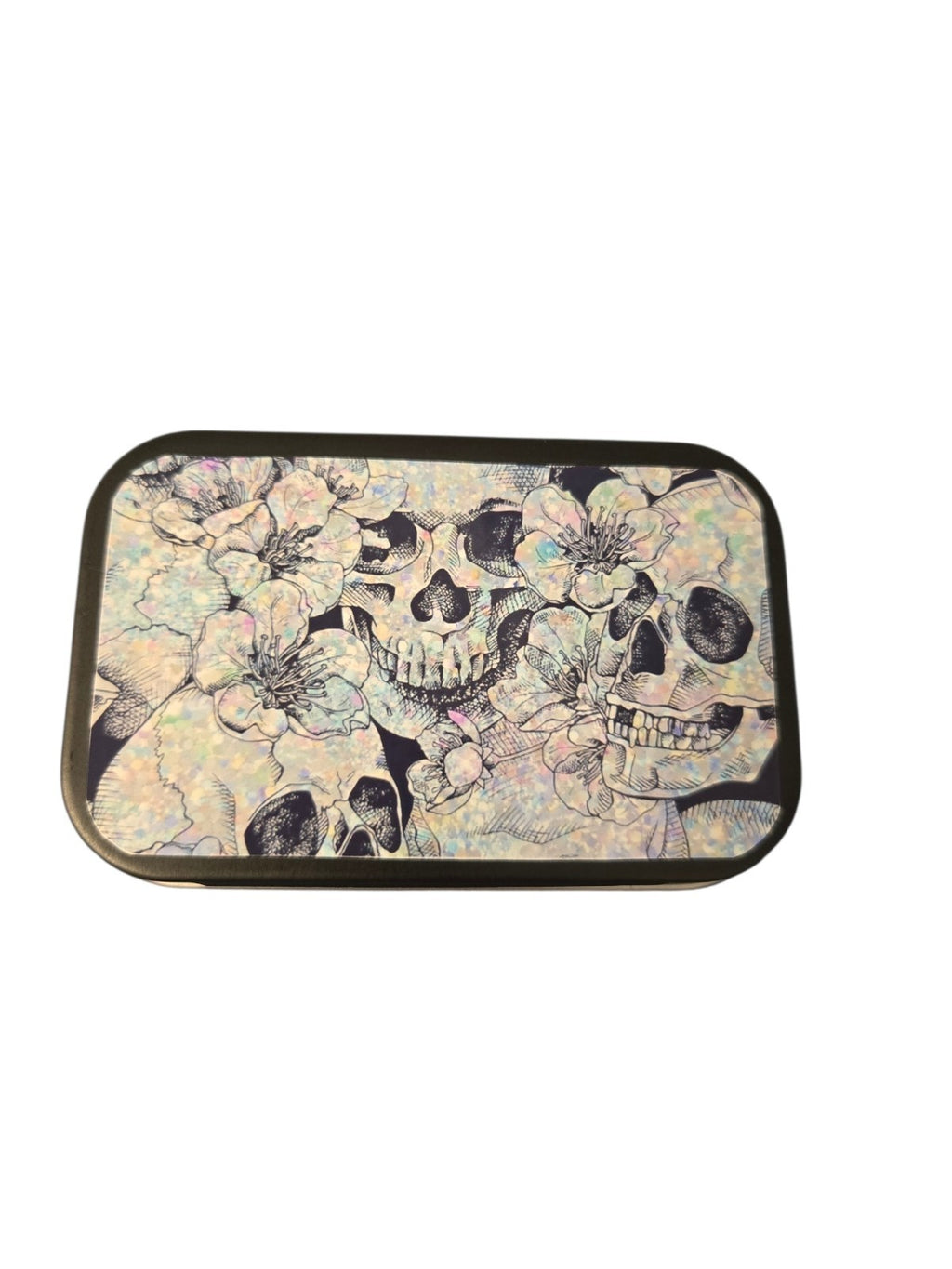 Tobacco Tin 1oz Hinged