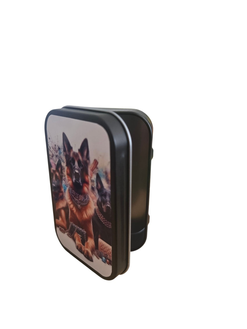 Tobacco Tin 1oz Hinged