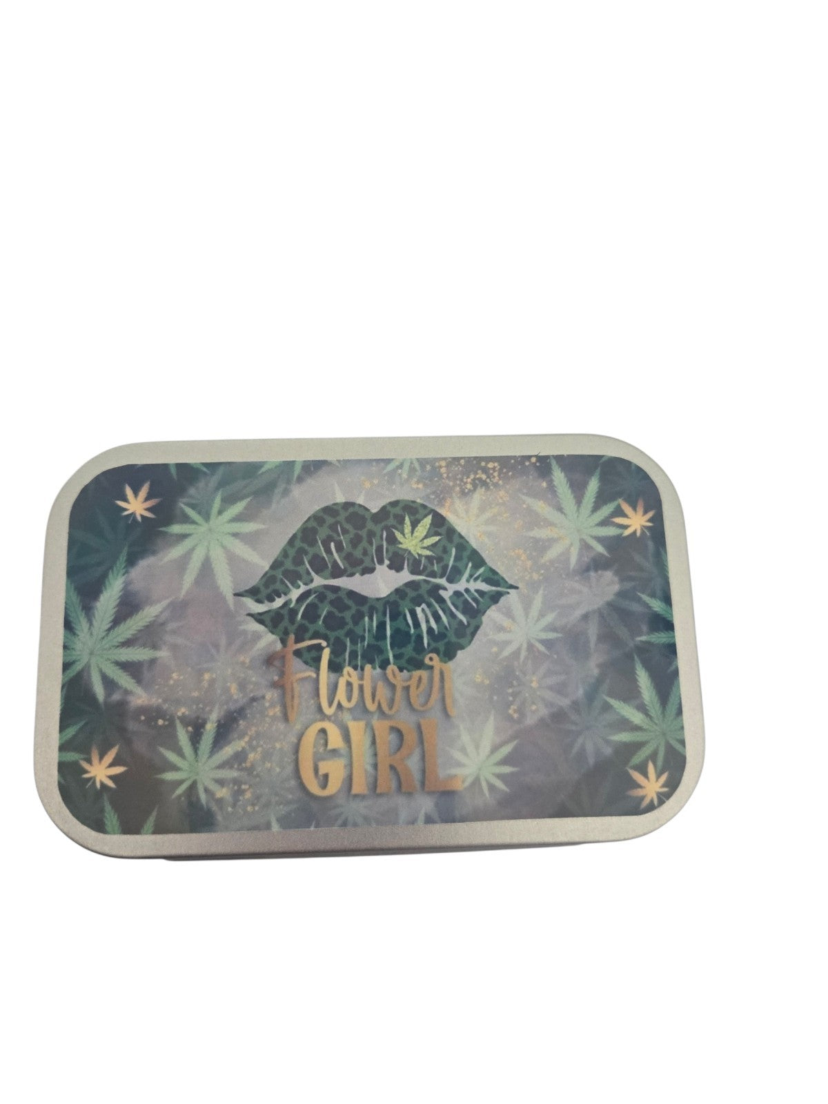 Tobacco Tin 1oz Hinged