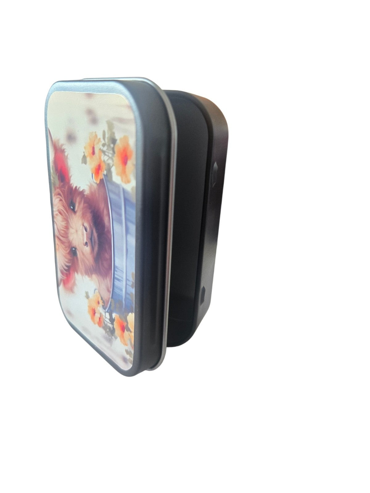 Tobacco Tin 1oz Hinged