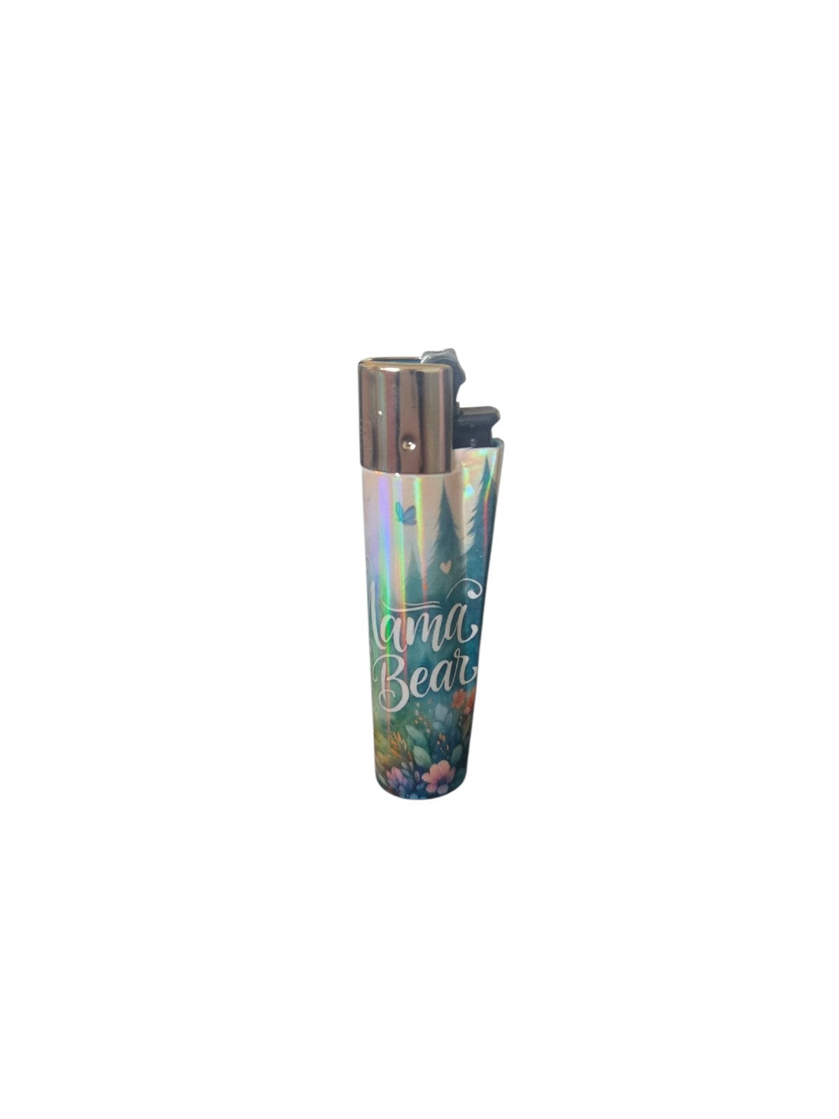 Personalised 1oz Metal Tobacco Tin With Matching Clipper Lighter