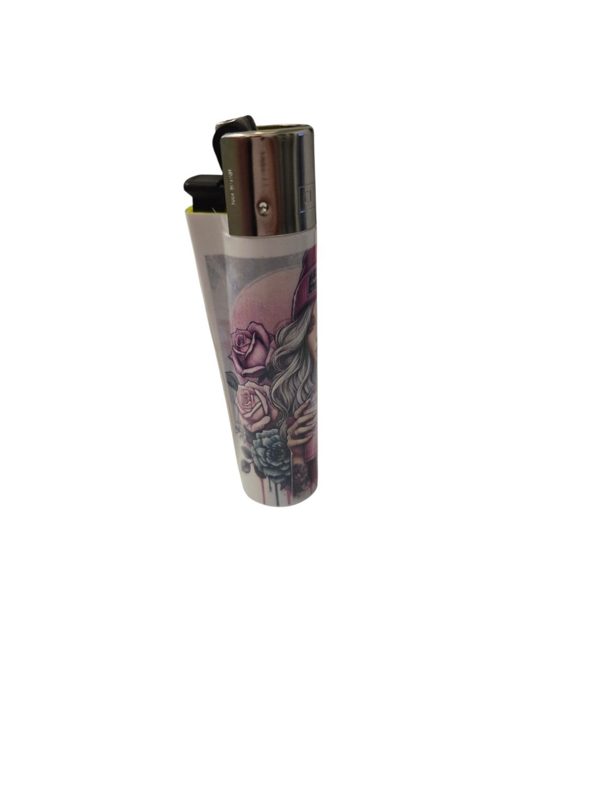 Personalised 1oz Metal Tobacco Tin With Matching Clipper Lighter
