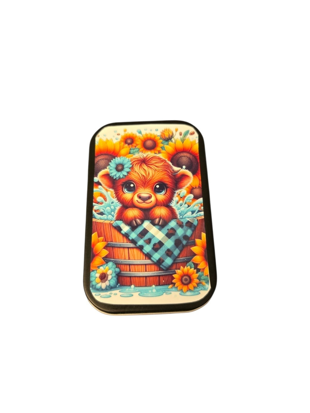 Tobacco Tin 1oz Hinged
