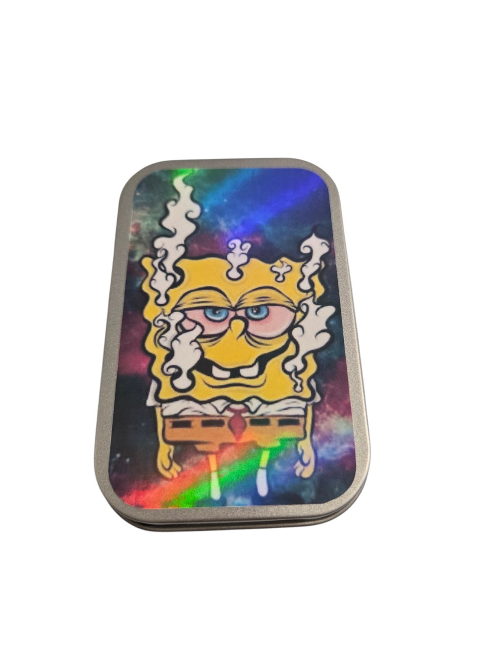 Tobacco Tin 1oz Hinged