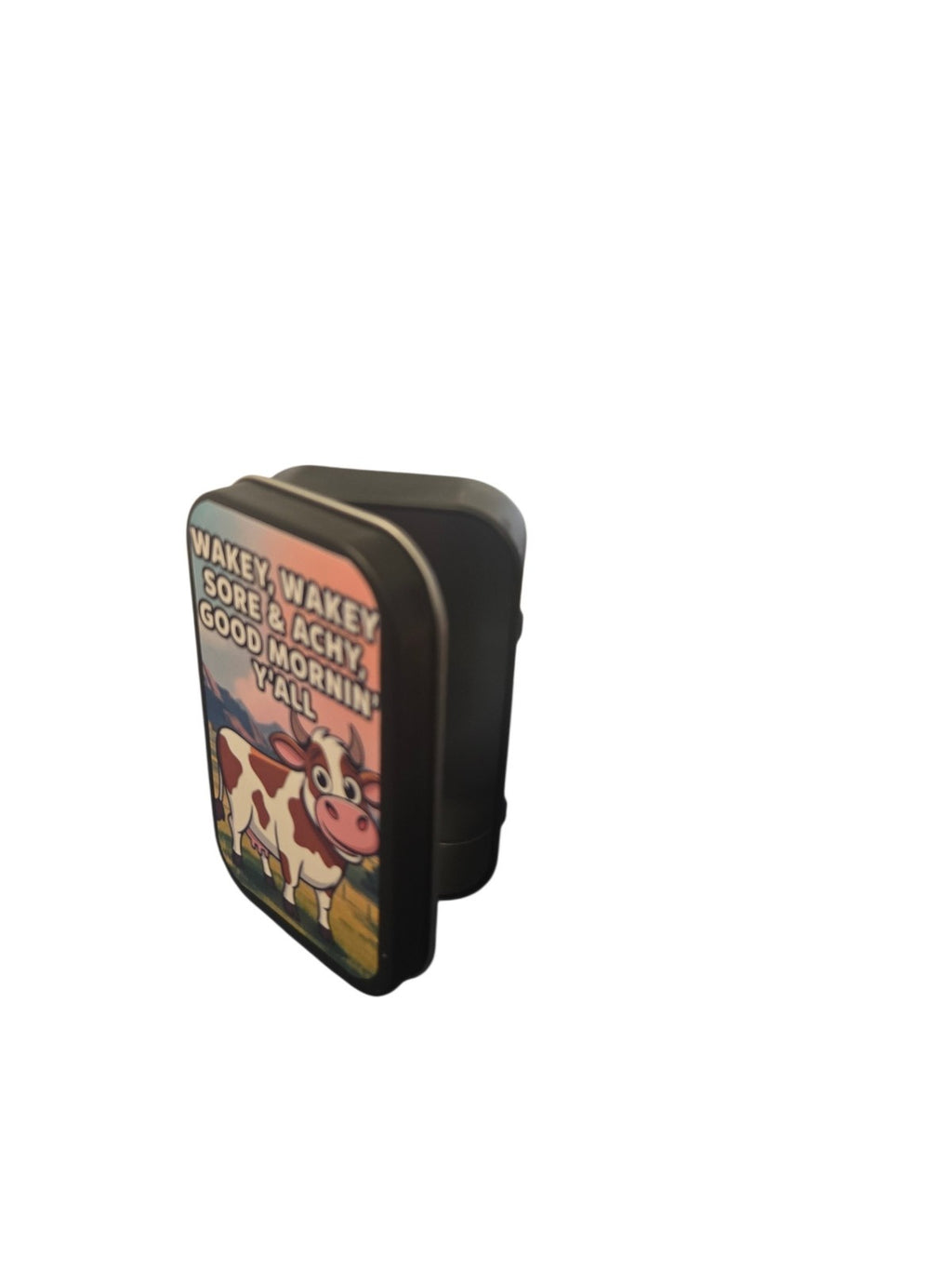 Tobacco Tin 1oz Hinged