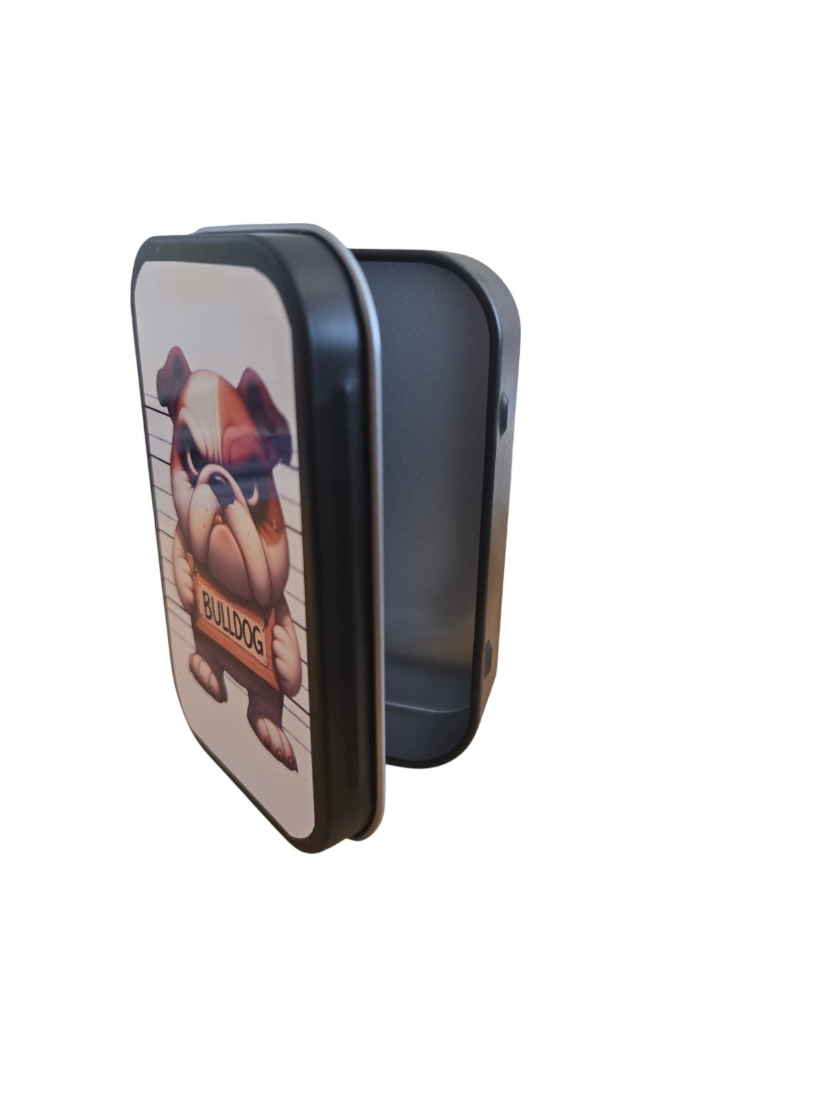 Tobacco Tin 1oz Hinged