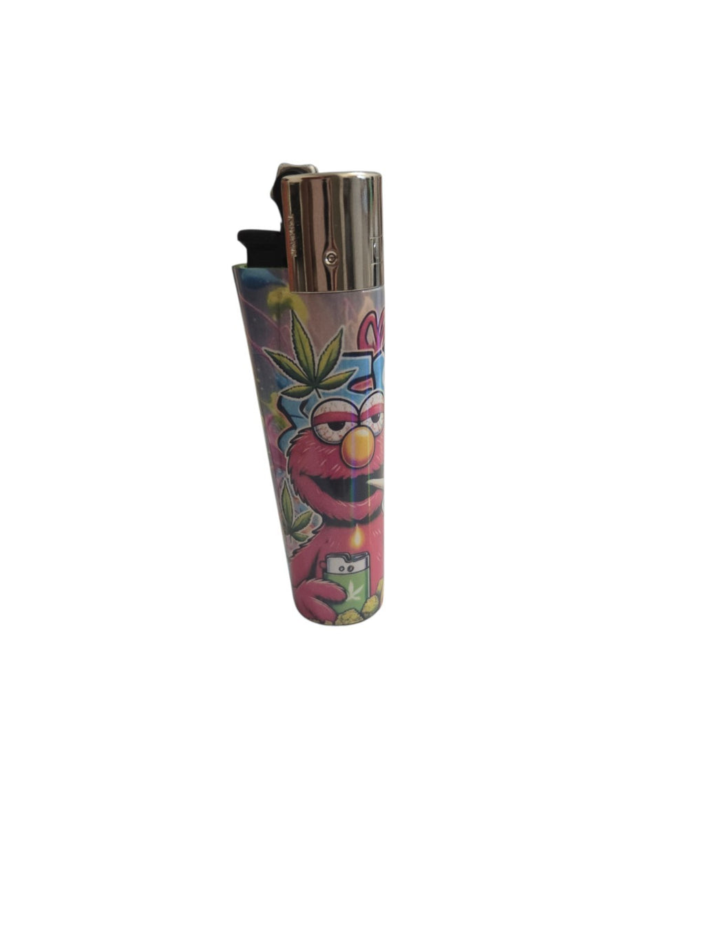 Personalised 1oz Metal Tobacco Tin With Matching Clipper Lighter