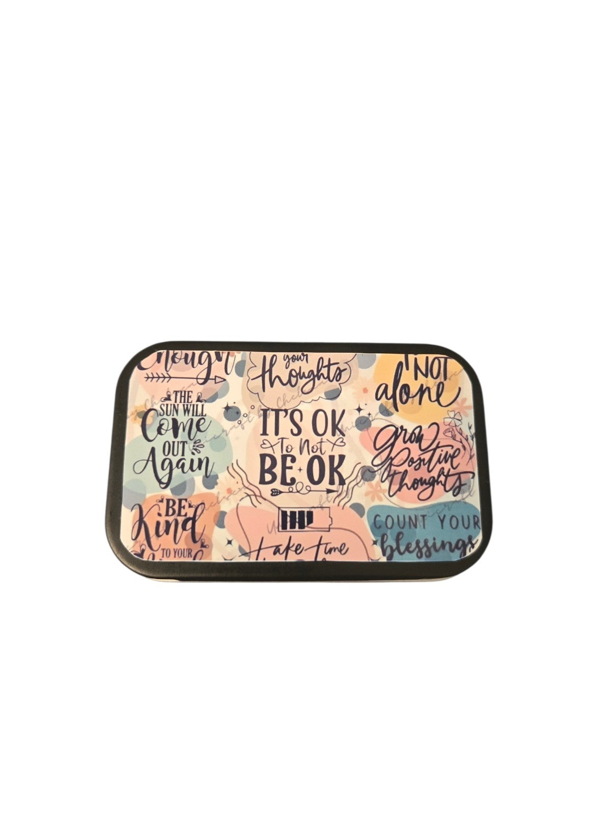 Tobacco Tin 1oz Hinged