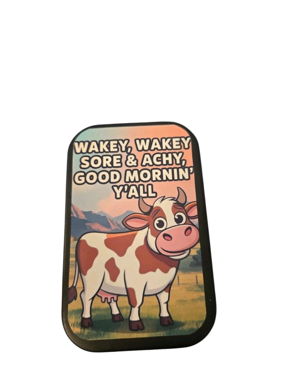 Tobacco Tin 1oz Hinged