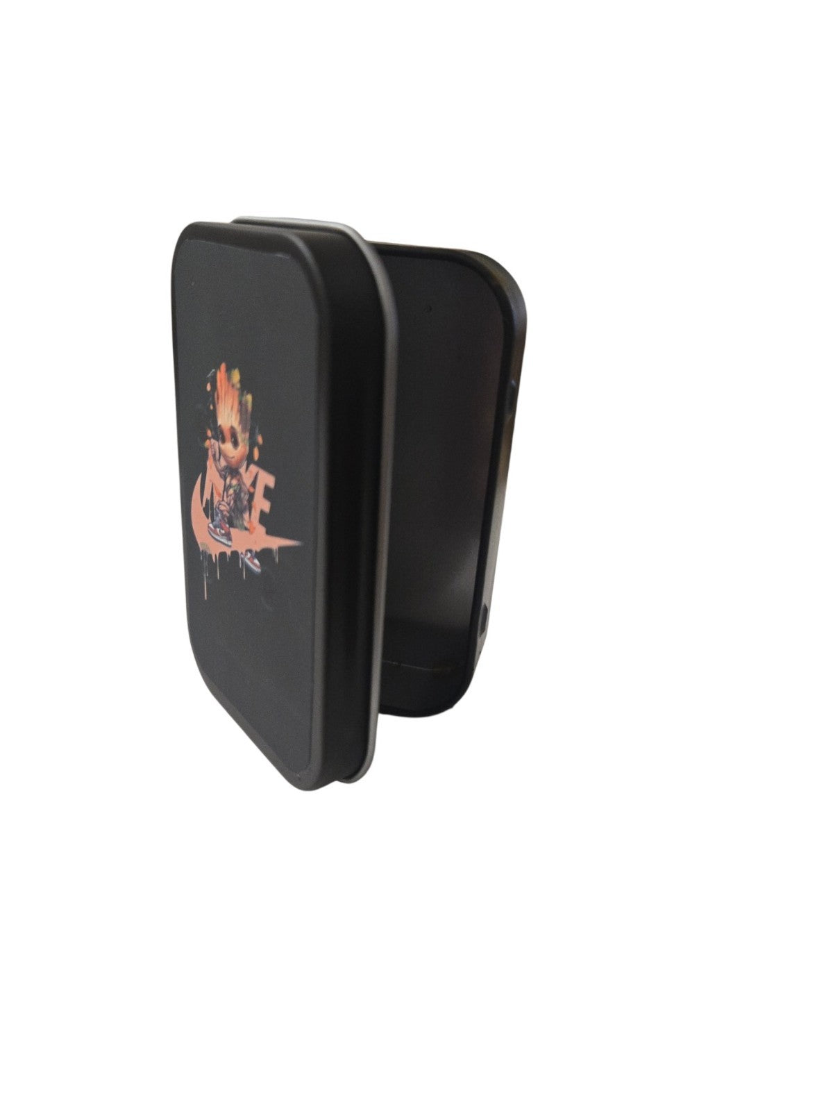 Tobacco Tin 1oz Hinged