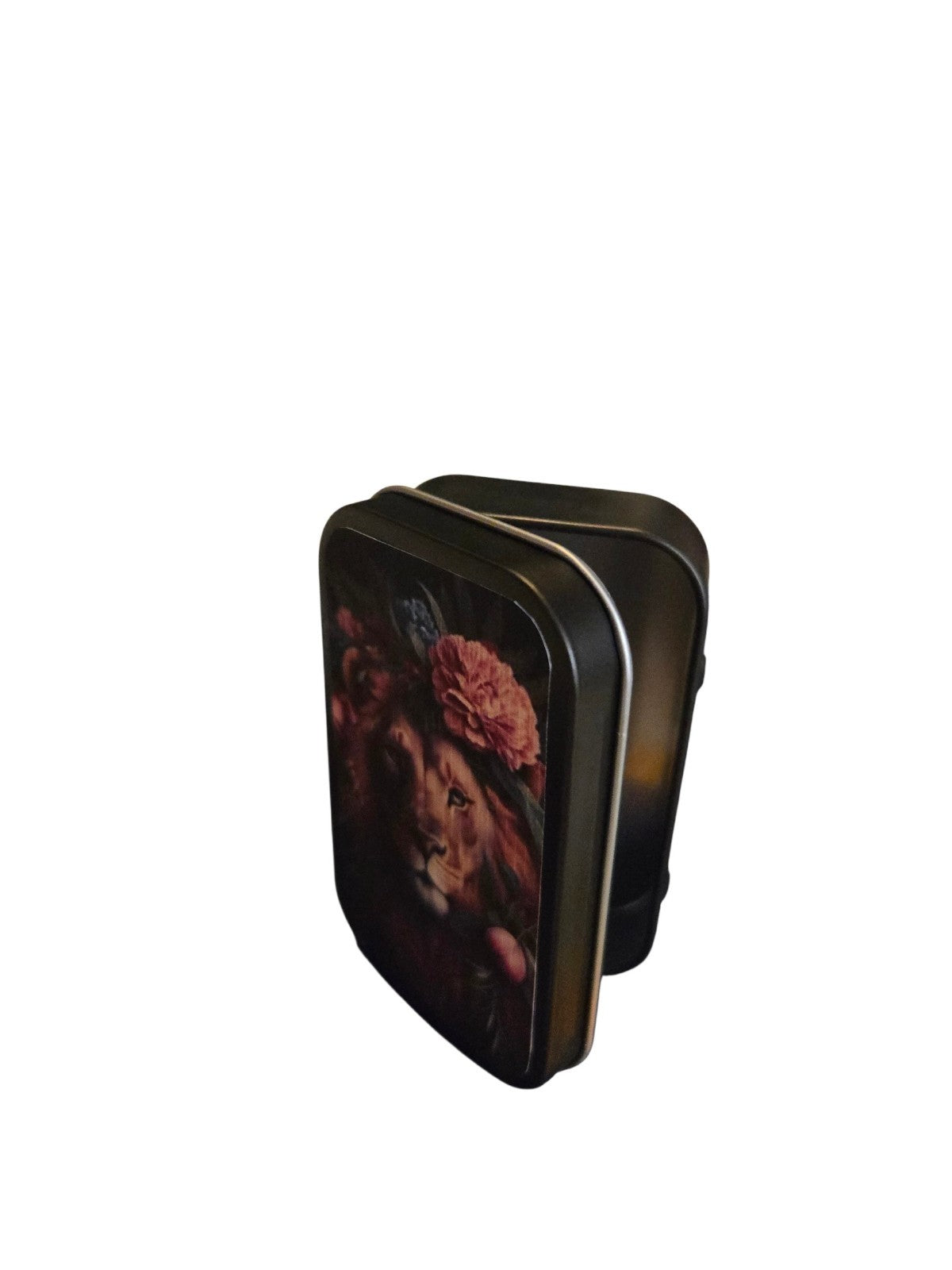 Tobacco Tin 1oz Hinged
