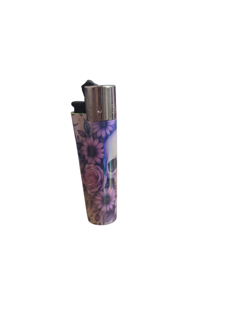 Personalised 1oz Metal Tobacco Tin With Matching Clipper Lighter