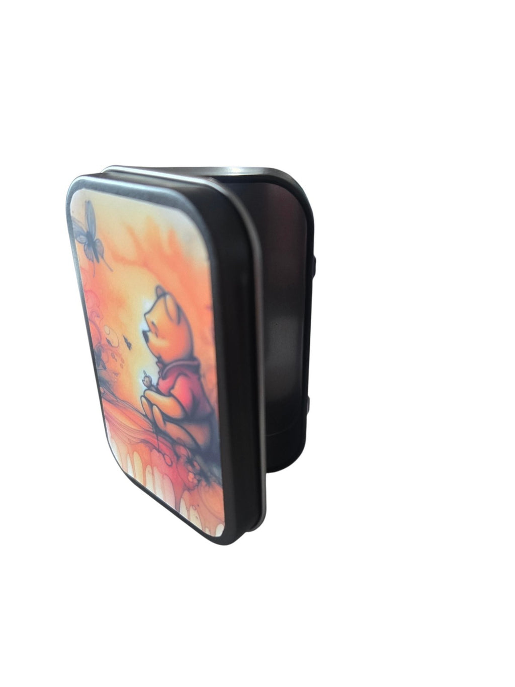 Tobacco Tin 1oz Hinged
