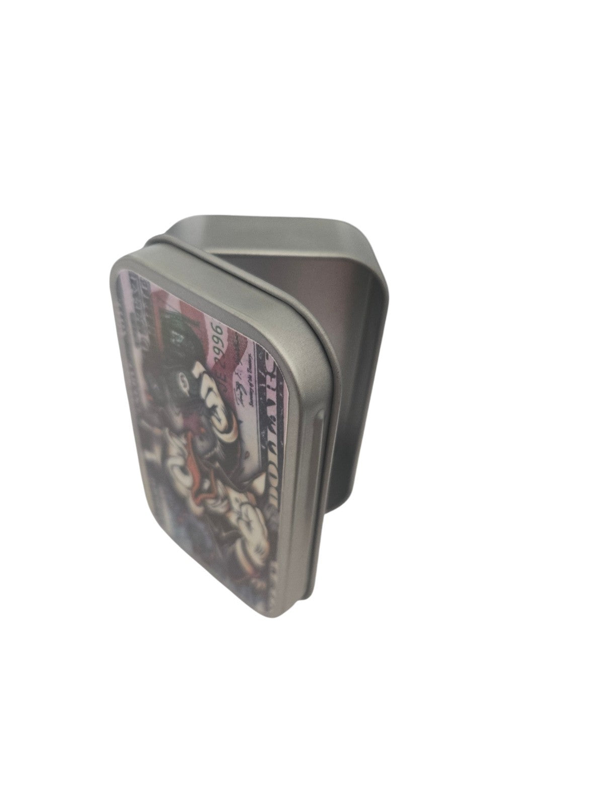 Tobacco Tin 1oz Hinged