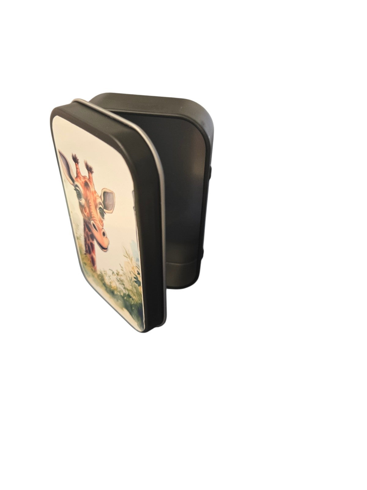 Tobacco Tin 1oz Hinged