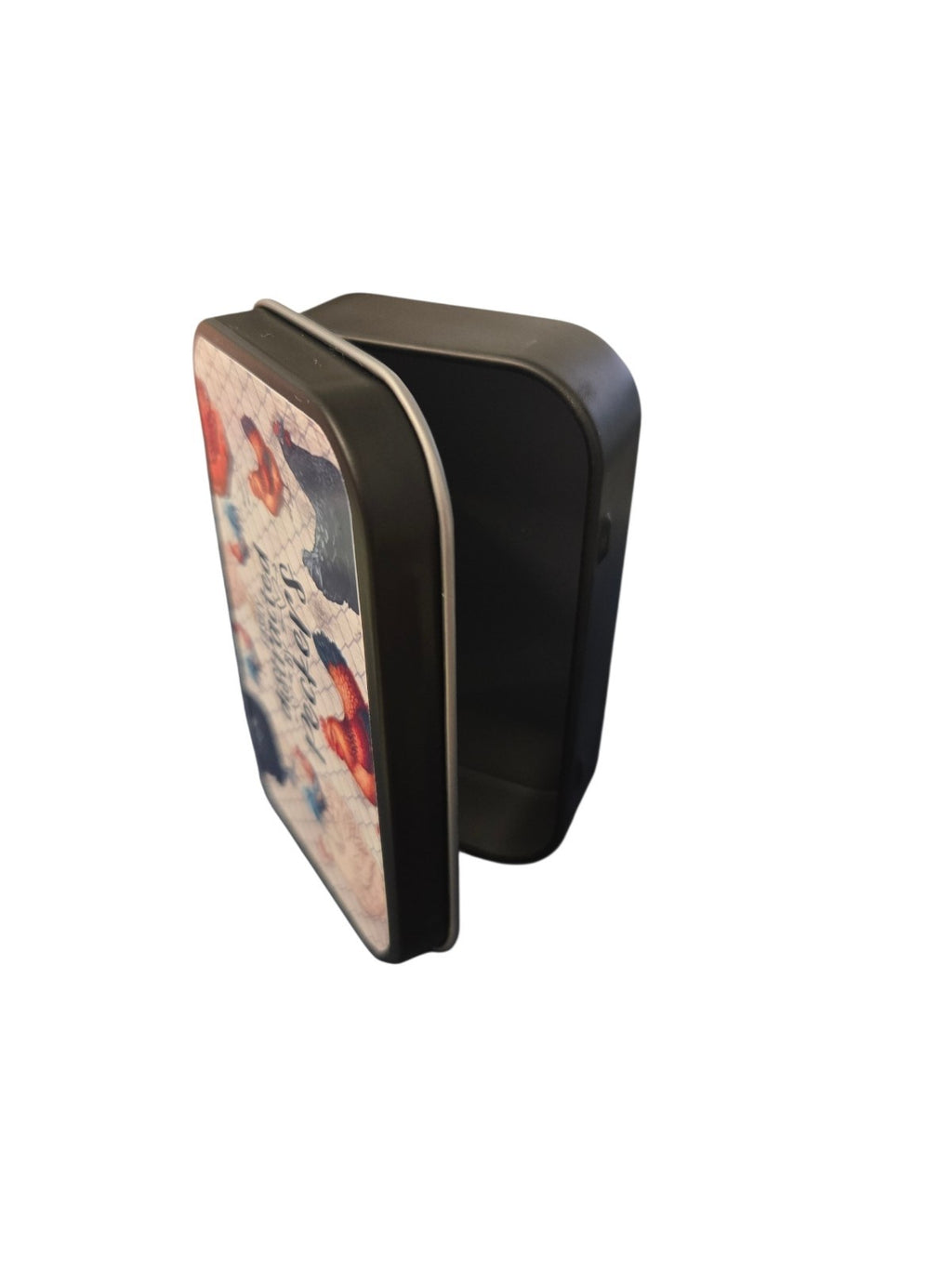 Tobacco Tin 1oz Hinged