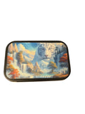 Tobacco Tin 1oz Hinged