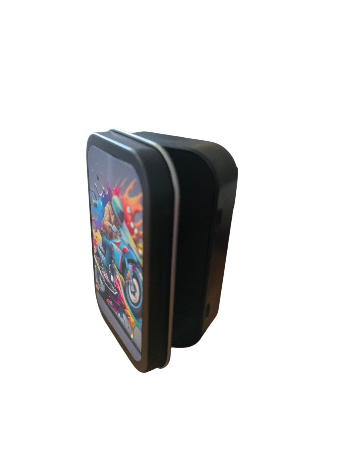 Tobacco Tin 1oz Hinged