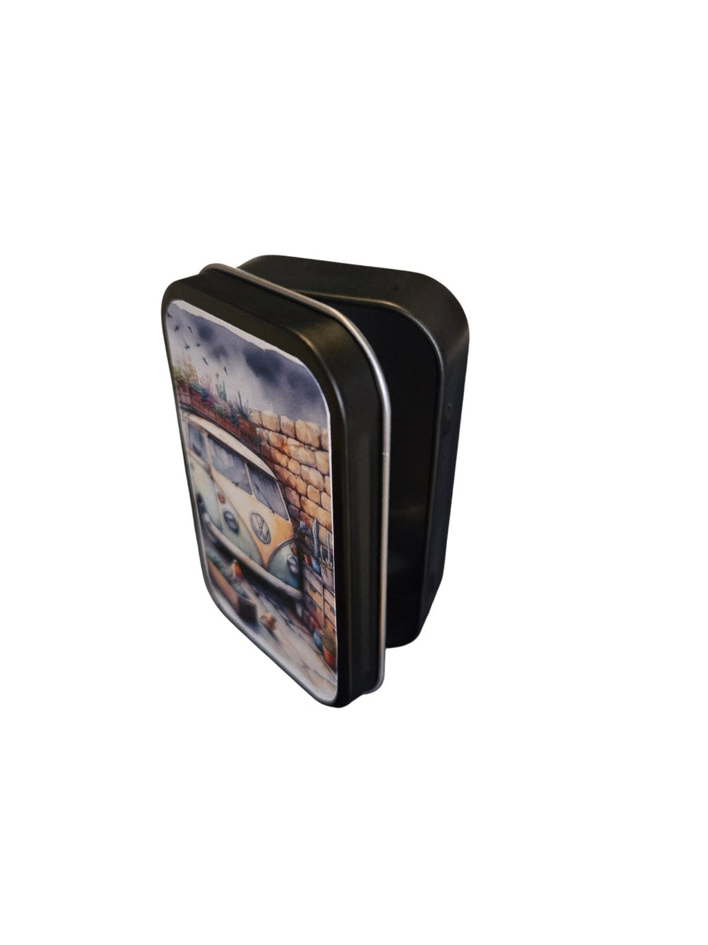 Tobacco Tin 1oz Hinged