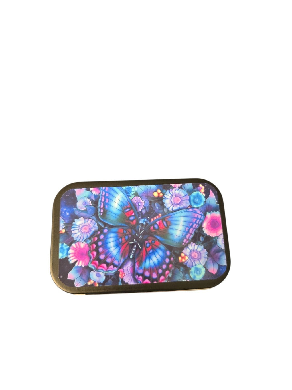 Tobacco Tin 1oz Hinged