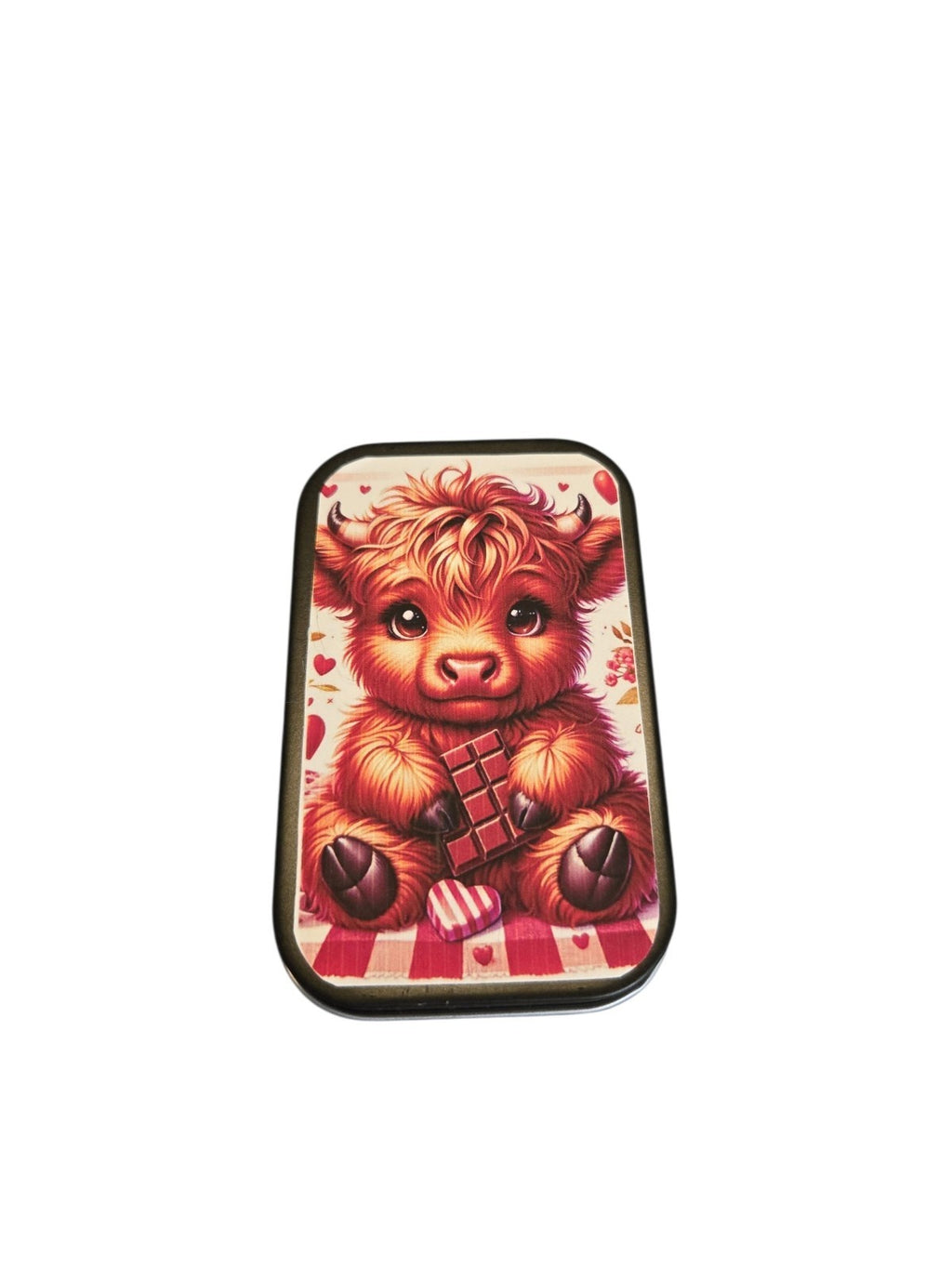 Tobacco Tin 1oz Hinged
