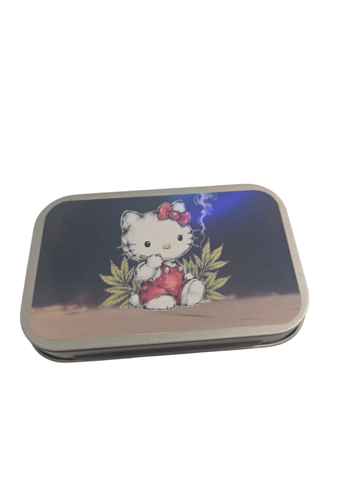 Tobacco Tin 1oz Hinged