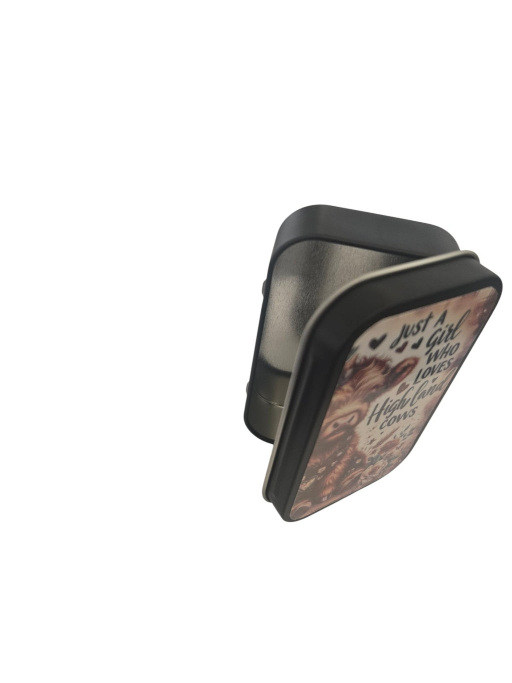 Tobacco Tin 1oz Hinged
