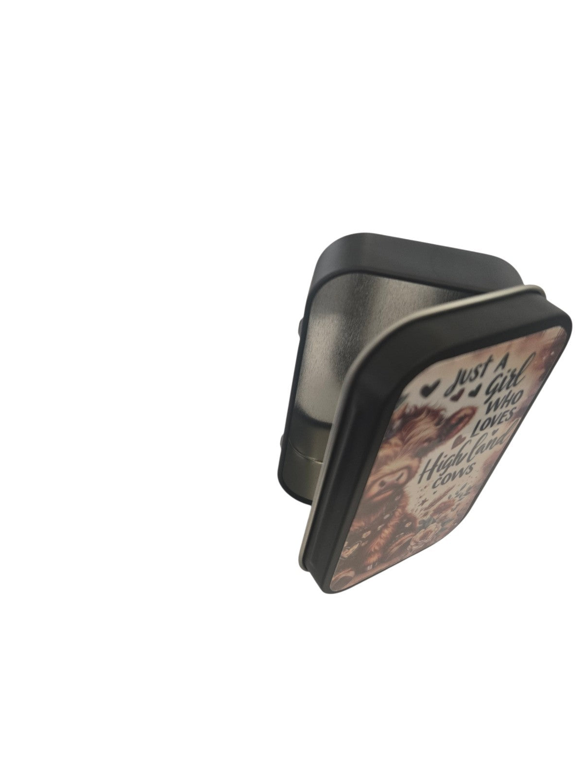 Tobacco Tin 1oz Hinged