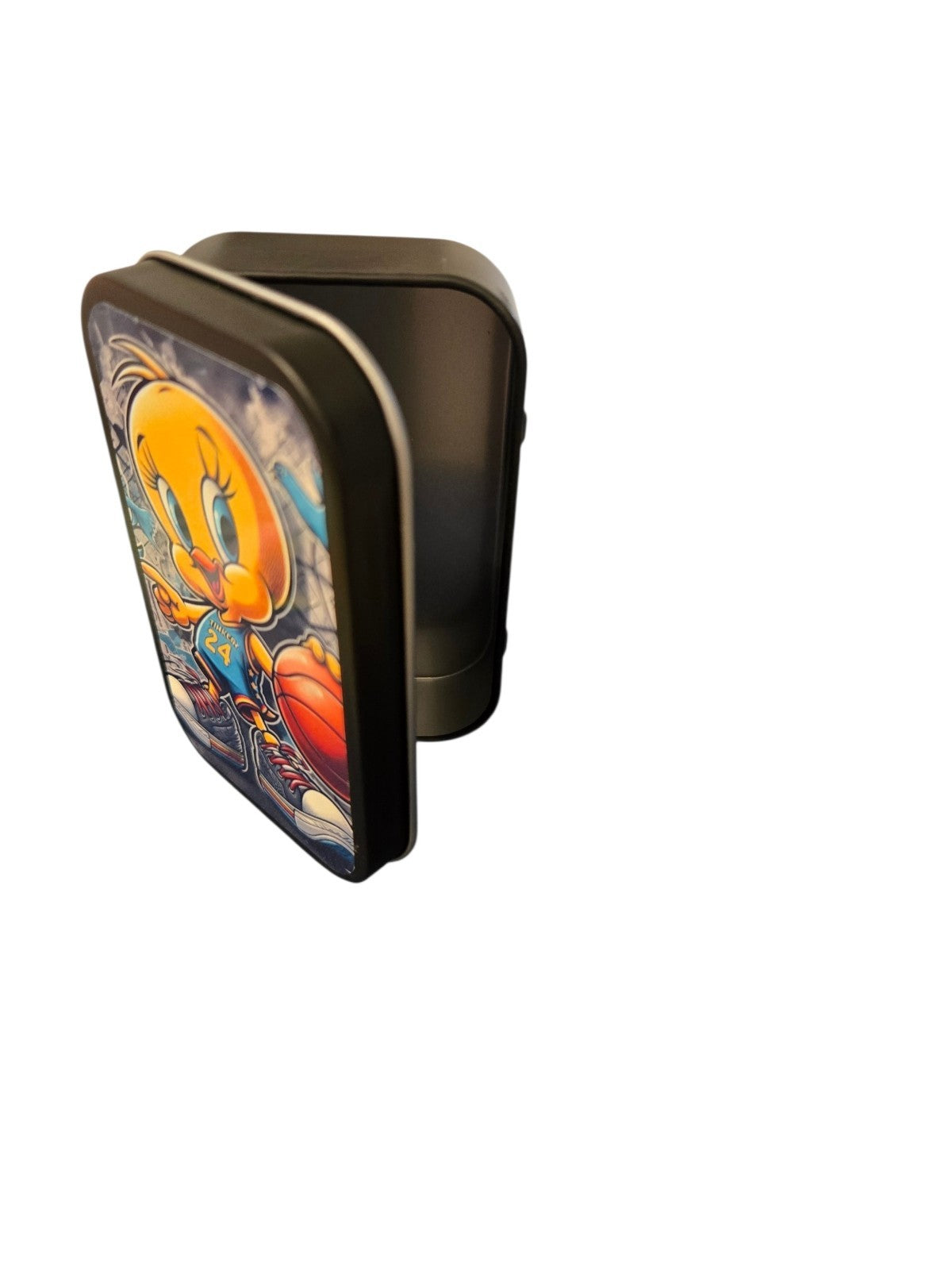Tobacco Tin 1oz Hinged