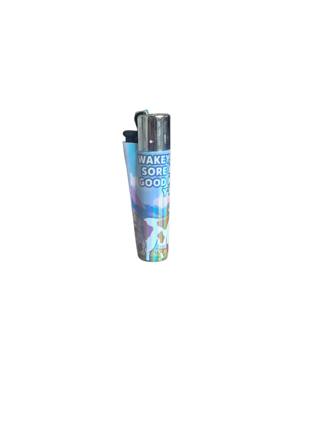 Personalised 1oz Metal Tobacco Tin With Matching Clipper Lighter
